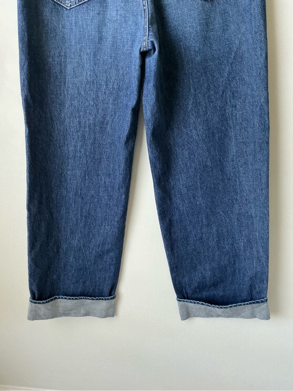 MOTHER SUPERIOR Jeans Spitfire Nerdy Cuff Did You Bring Me Anything Blue Size 29 - Picture 7 of 14